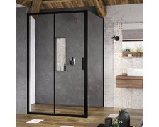 Ravak Blix Slim BLSDP2 + BLSPS sprchový kút 100 x 80 x 195 cm X0PMA0300Z1+X9BM40300Z1