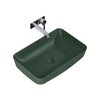 Elita NOMIA keramické umývadlo na dosku 50 x 39 cm, Forest Green Matt RE040500057010
