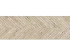 Ceramika Bianca Divedro cream chevron / wood XL chewron obklad matný, rektifikovaný 30 x 90 cm