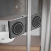 Radaway ESSENZA PRO BRUSHED GUNMETAL KDJ + S obdĺžnikový sprchový kút 110 x 80 cm 10097311-92-01R +10098080-01-01+10098080-01-01