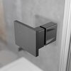 Radaway ESSENZA PRO BRUSHED GUNMETAL KDJ + S obdĺžnikový sprchový kút 110 x 80 cm 10097311-92-01R +10098080-01-01+10098080-01-01