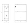 Elita Look modul 20 DUO dub canela 20x63,5x45,1 cm, RE110200027050