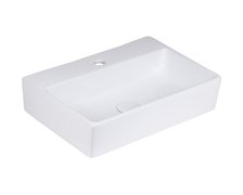 Uptrend – Umývadlo na stenu Corfu 51 × 36 cm biele lesklé TR414