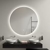 Some SOLE LED okrúhle zrkadlo 100 cm, vyhrievacia podložka CTL503-100