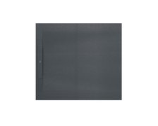 Roca PYROS STONEX štvorcová kompozitná sprchová vanička 90 x 90 cm, sivá AP90138438403200