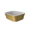 Besco ASSOS GLAM keramické umývadlo, zlaté 50 x 40 x 15 cm UMD-A-NBZ