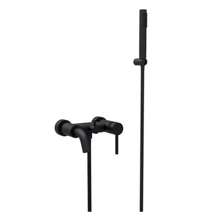 Besco ILLUSION vaňová vodovodná batéria čierna matná BW-IS-CZ