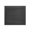 Roca PYROS STONEX štvorcová kompozitná sprchová vanička 90 x 90 cm, onyx AP90138438403640