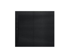 Roca PYROS STONEX štvorcová kompozitná sprchová vanička 90 x 90 cm, čierna AP90138438403400