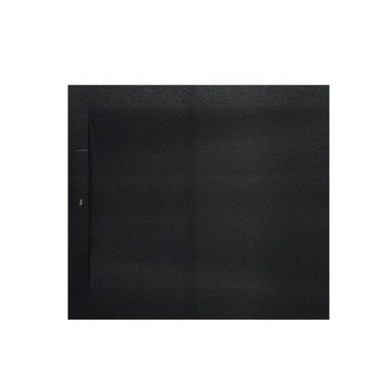 Roca PYROS STONEX štvorcová kompozitná sprchová vanička 90 x 90 cm, čierna AP90138438403400