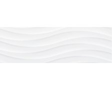 Home Snow Wave Glossy White obklad lesklý 25 x 75 cm