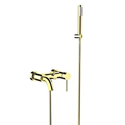 Besco ILLUSION vaňová vodovodná batéria svetlo zlatá BW-IS-JZ