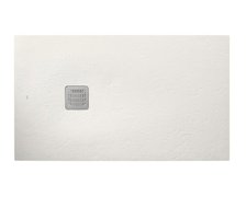 Roca TERRAN STONEX obdĺžniková kompozitná sprchová vanička 160 x 800 cm, béžová AP10164032001650