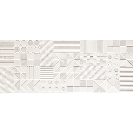 Tubadzin MODERN BASALT B dekor matný + lesklý 29,8 x 74,8 cm