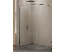 New Trendy Avexa Gunmetal Brushed sprchová stena 60 x 200 cm EXK-3508