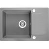 Kuchinox CELEBES granitový drez 65 x 44 cm, sivý SBL_513T