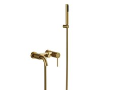 Besco ILLUSION vaňová vodovodná batéria brúsená zlatá BW-IS-ZS