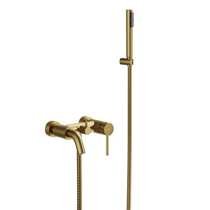 Besco ILLUSION vaňová vodovodná batéria brúsená zlatá BW-IS-ZS