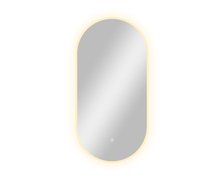 Some FUIME LED oválne zrkadlo 60 x 120 cm, vyhrievacia podložka CTL407-60-120