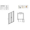 Sanplast DD/TX5b sprchové dvere 100 x 190 cm 600-271-1940-38-401