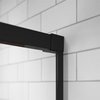 Radaway IDEA Black DWJ Factory sprchové dvere 150 x 205 cm, sklo číre 387019-54-55R