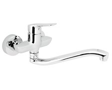 Novaservis METALIA 54 drezová vodovodná batéria 100 mm, chróm 54074,0