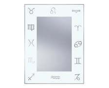 Zrkadlo N8 BI s potlačou 45x60 cm