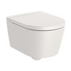 Roca INSPIRA Compacto Round WC závesná misa RimFree 48 x 37 cm A346528650