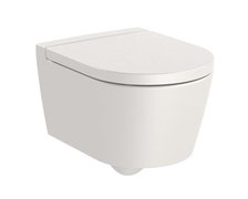 Roca INSPIRA Compacto Round WC závesná misa RimFree 48 x 37 cm A346528650