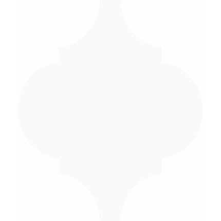 Ceramika Bianca Arabeska Perla dekor lesklý 12,5 x 14,5 cm