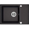 Kuchinox CELEBES granitový drez 65 x 44 cm, čierny SBL_713T