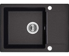 Kuchinox CELEBES granitový drez 65 x 44 cm, čierny SBL_713T