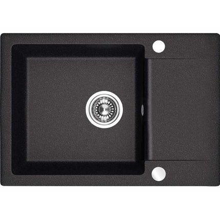Kuchinox CELEBES granitový drez 65 x 44 cm, čierny SBL_713T