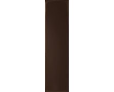 Tubadzin GROOVE Brown Gloss lesklý obklad 7,8 x 29,8 cm