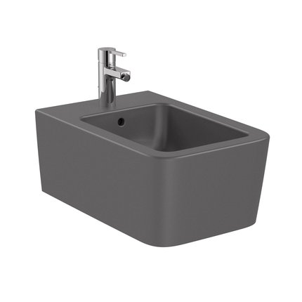 Roca INSPIRA SQUARE závesný bidet 56 x 37 cm A357535640