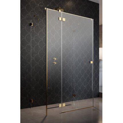 Radaway ESSENZA PRO GOLD KDJ + S obdĺžnikový sprchový kút 90 x 70 cm 10097390-09-01L+10098070-01-01+10098070-01-01