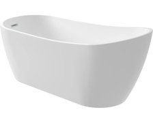 Deante ARNIKA voľne stojaca akrylátová vaňa, biela 150 x 72 cm KDA_015W