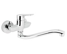 Novaservis METALIA 54 ECO drezová vodovodná batéria 100 mm, chróm 54074,0E