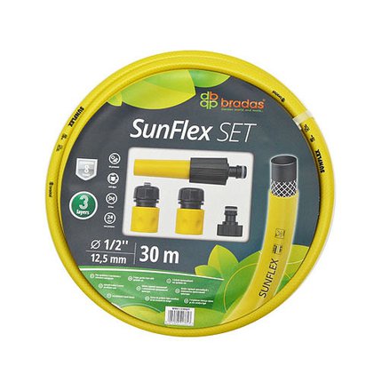 Land Sunflex záhradná hadica 30 m 3/4" s príslušenstvom WMS3/430