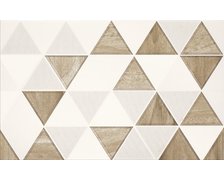 Cersanit AREZZO obklad inserto triangle 25x40 cm WD830-003