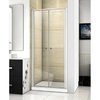 Aquatek FAMILY B02 sprchové dvere 100 x 190 cm, profil chróm
