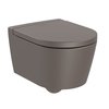 Roca INSPIRA Compacto Round WC závesná misa RimFree 48 x 37 cm A346528660