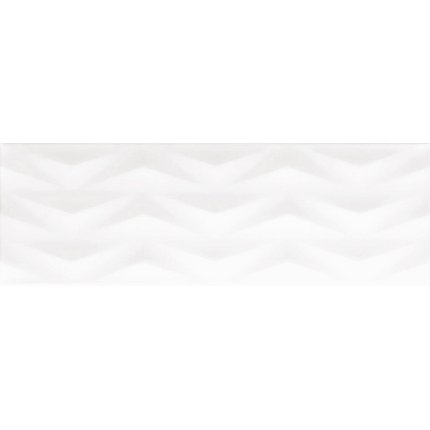 Ceramika Konskie White mat axis obklad matný, rektifikovaný 25 x 75 cm