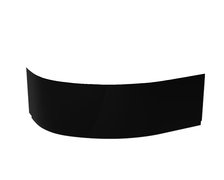 Besco CORNEA BLACK čelný panel k vani CORNEA 140 cm - pravý