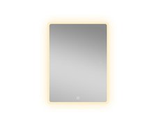 Some LAGO LED obdĺžníkové zrkadlo 80 x 60 cm, vyhrievacia podložka CTL301-80-60