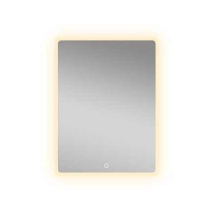Some LAGO LED obdĺžníkové zrkadlo 80 x 60 cm, vyhrievacia podložka CTL301-80-60