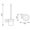 NOVASERVIS TITANIA ELIS WC kefa chróm 66433,0