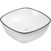 Novoterm keramické umývadlo na dosku 40,5 cm KR 650 WH/BL