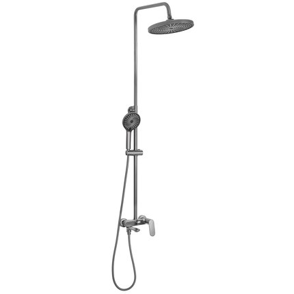 Rea MARCO sprchový set s termostatickou batériou s vaňovou výlevkou, titan REA-P5600