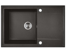 Kuchinox HUNTER granitový drez 67 x 44 cm, čierny SBU_711T
